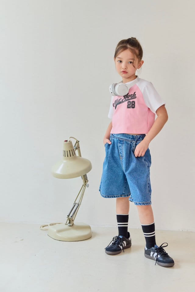 Dore Dore - Korean Children Fashion - #designkidswear - New York Raglan Crop Tee - 6