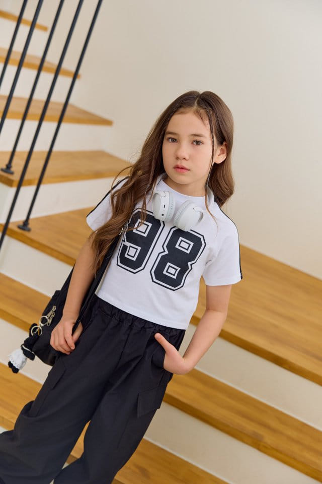 Dore Dore - Korean Children Fashion - #designkidswear - 98 Tape Crop Tee - 5