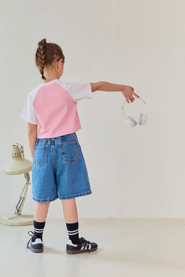 Dore Dore - Korean Children Fashion - #discoveringself - New York Raglan Crop Tee - 7