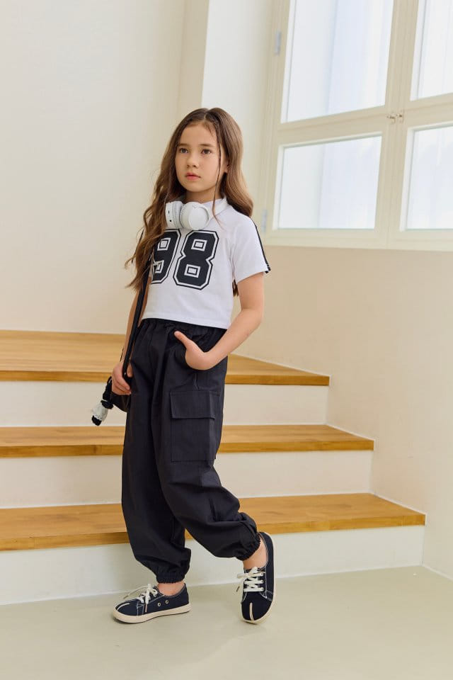 Dore Dore - Korean Children Fashion - #discoveringself - 98 Tape Crop Tee - 6