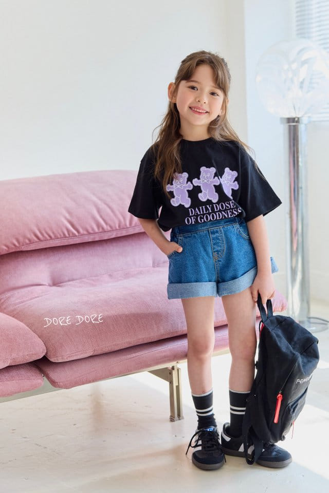 Dore Dore - Korean Children Fashion - #discoveringself - Three Bear Tee