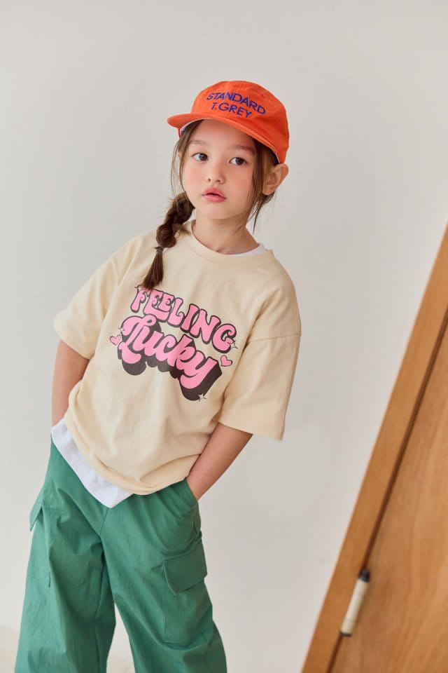 Dore Dore - Korean Children Fashion - #fashionkids - Round Short Sleeve Slit Tee - 8