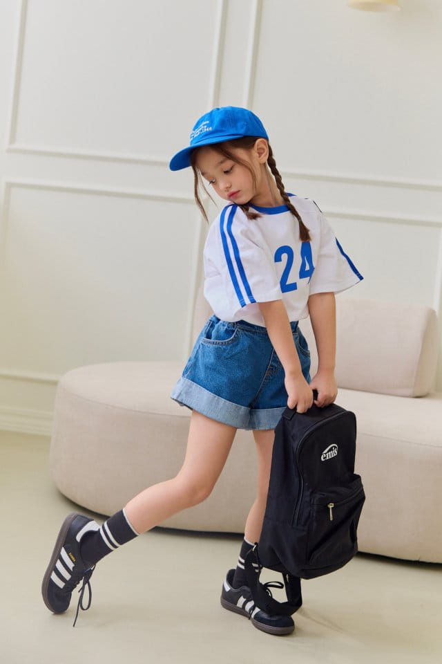 Dore Dore - Korean Children Fashion - #fashionkids - Rise Roll Up Shorts - 10