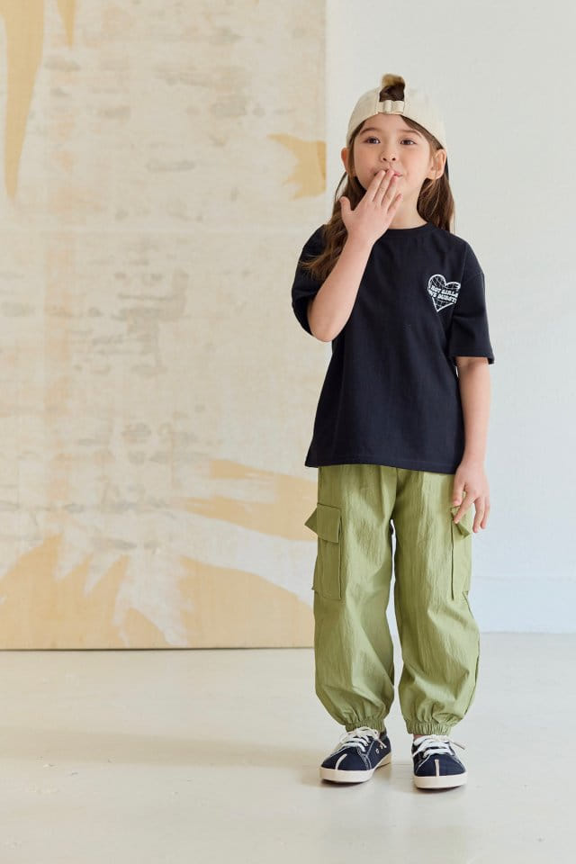 Dore Dore - Korean Children Fashion - #discoveringself - New Jeans Crunch Gunbbang Jogger Pants - 4