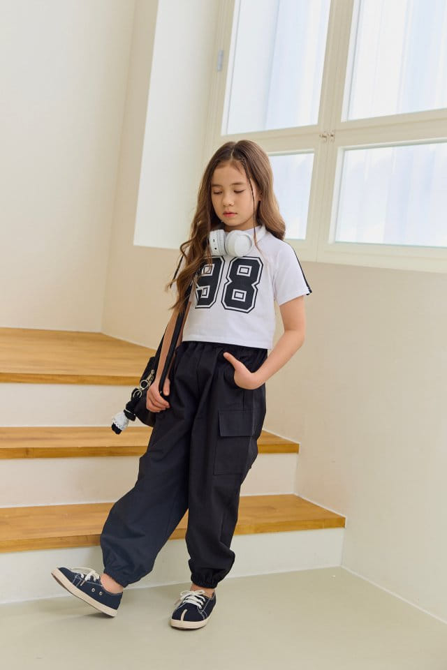 Dore Dore - Korean Children Fashion - #kidsshorts - 98 Tape Crop Tee - 8
