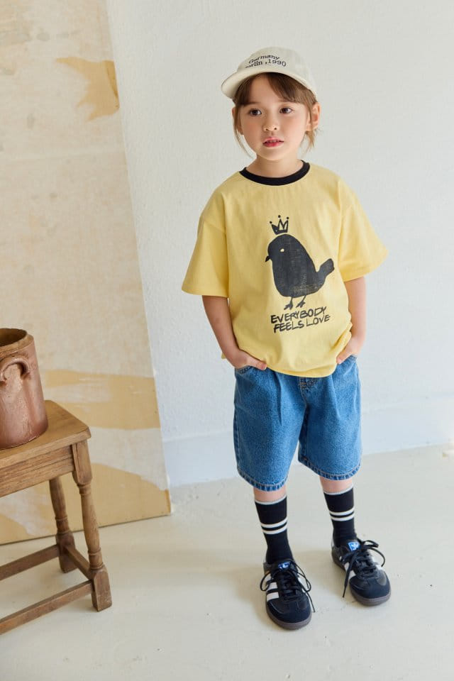 Dore Dore - Korean Children Fashion - #kidsshorts - Bird Tee - 10