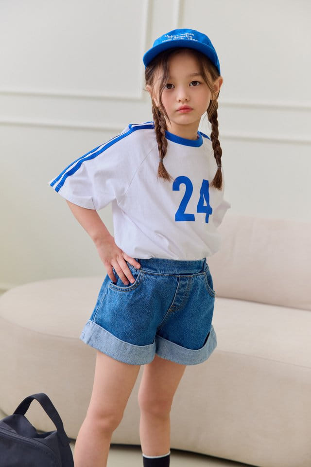 Dore Dore - Korean Children Fashion - #kidsshorts - Rise Roll Up Shorts - 11