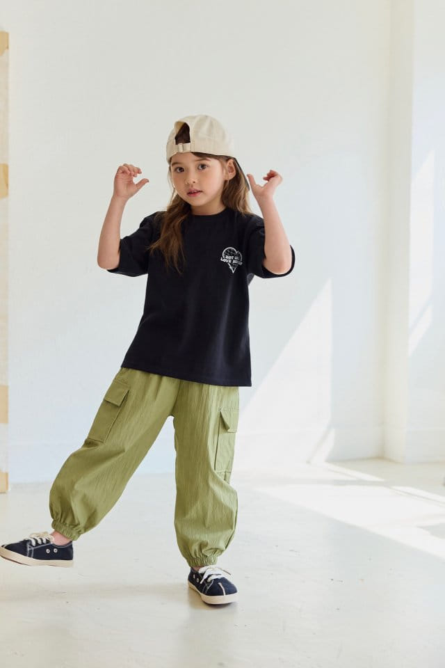 Dore Dore - Korean Children Fashion - #kidsshorts - New Jeans Crunch Gunbbang Jogger Pants - 5