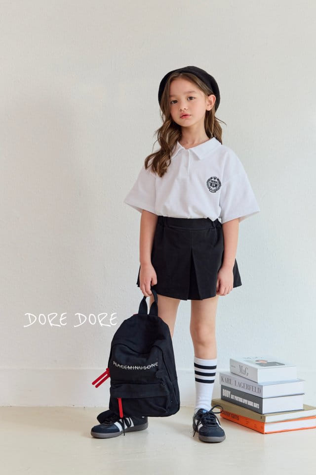 Dore Dore - Korean Children Fashion - #kidsshorts - Front Wrinkle C Shorts