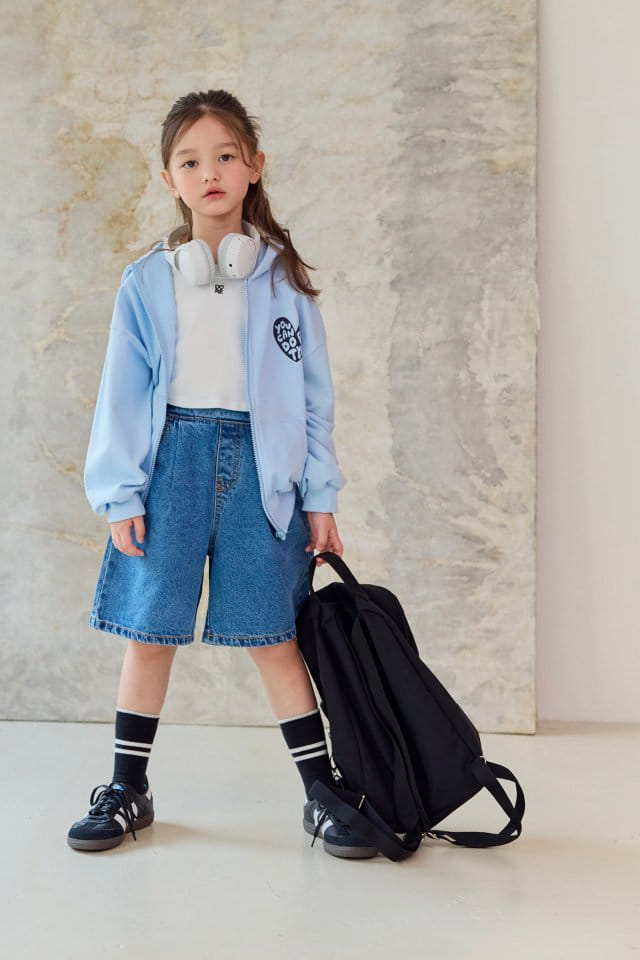 Dore Dore - Korean Children Fashion - #kidsstore - Mini Juri Heart Hoody Zip Up - 7