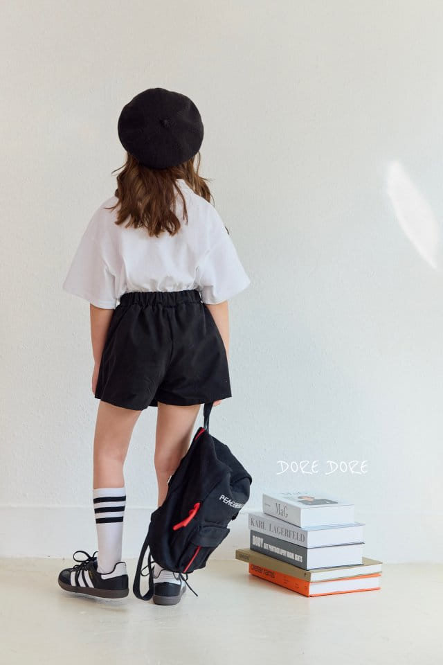 Dore Dore - Korean Children Fashion - #kidsstore - Front Wrinkle C Shorts - 2
