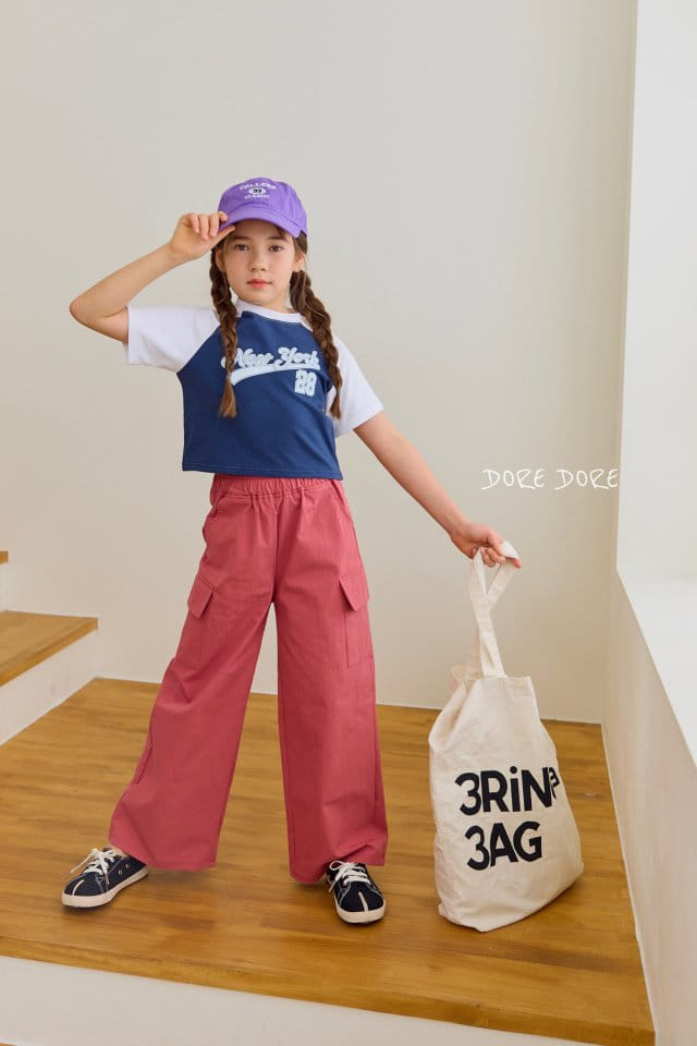 Dore Dore - Korean Children Fashion - #kidzfashiontrend - New York Raglan Crop Tee - 11