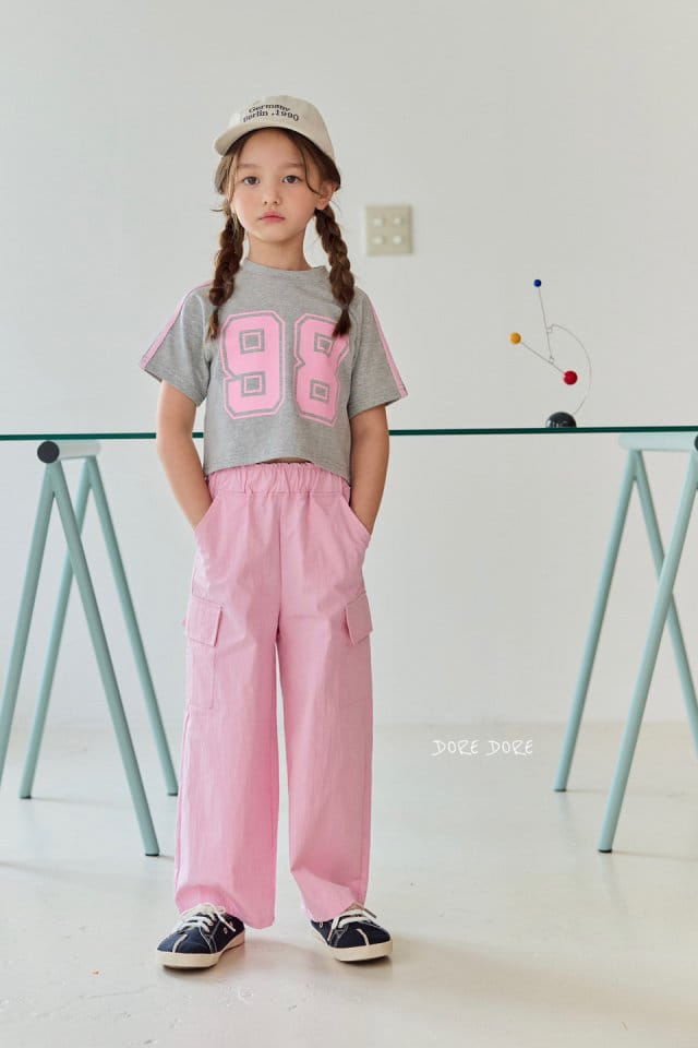 Dore Dore - Korean Children Fashion - #kidzfashiontrend - 98 Tape Crop Tee - 10