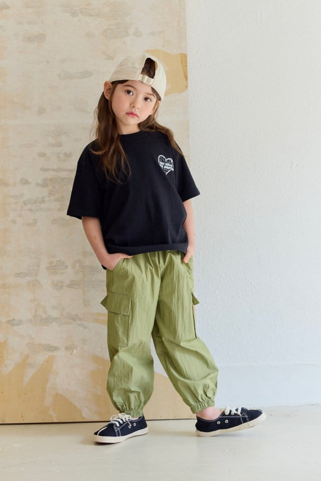 Dore Dore - Korean Children Fashion - #kidzfashiontrend - New Jeans Crunch Gunbbang Jogger Pants - 7