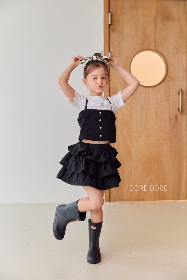 Dore Dore - Korean Children Fashion - #littlefashionista - 3 Layered Kan Kan Skirt Pants