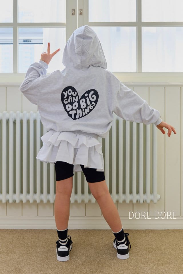Dore Dore - Korean Children Fashion - #littlefashionista - Mini Juri Heart Hoody Zip Up - 10