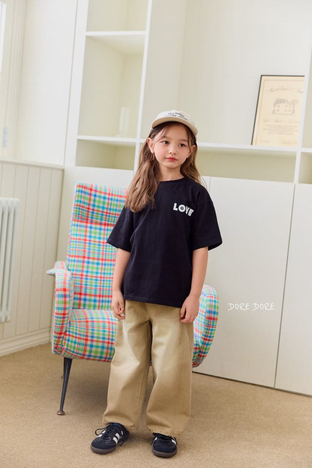 Dore Dore - Korean Children Fashion - #littlefashionista - Love Love Tee - 2