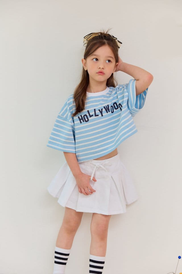Dore Dore - Korean Children Fashion - #magicofchildhood - Hollywood Crop Tee - 6