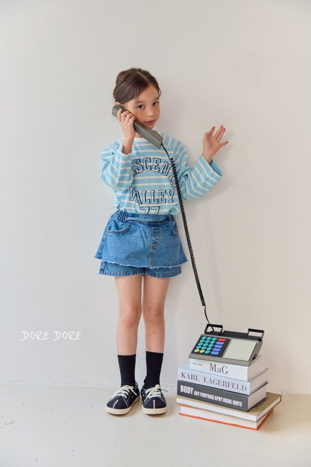 Dore Dore - Korean Children Fashion - #littlefashionista - Real Skirt Shorts - 4
