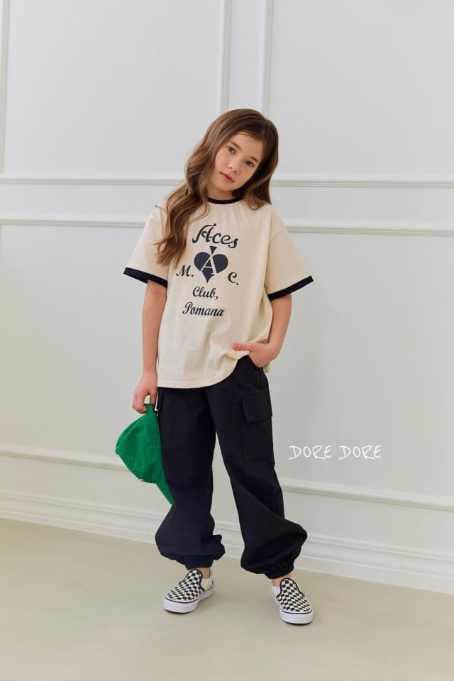 Dore Dore - Korean Children Fashion - #minifashionista - Ace Color Tee - 11