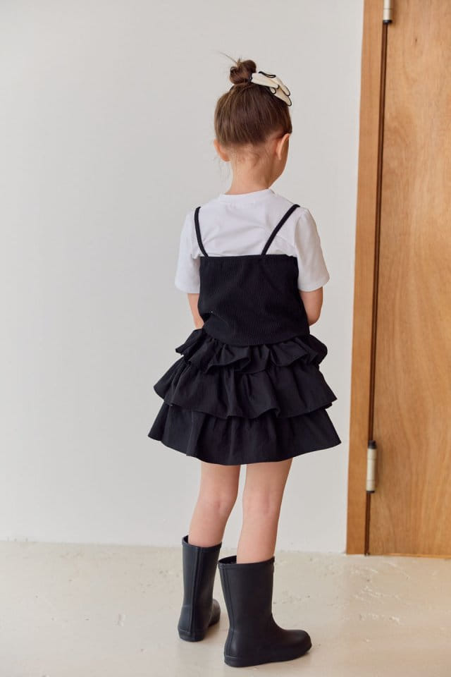 Dore Dore - Korean Children Fashion - #prettylittlegirls - Button Bustier - 7
