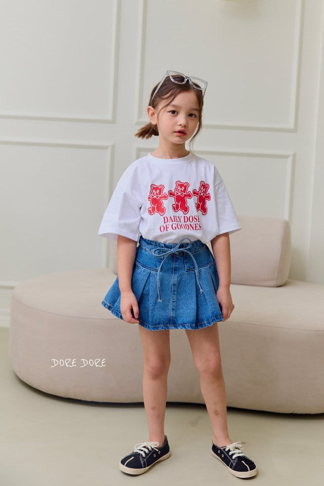 Dore Dore - Korean Children Fashion - #prettylittlegirls - Three Bear Tee - 10