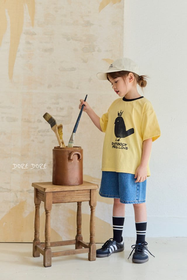 Dore Dore - Korean Children Fashion - #toddlerclothing - Bird Tee - 3