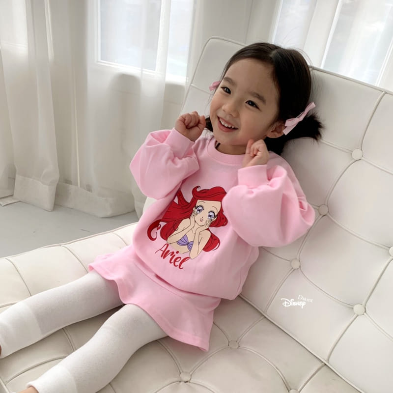 Dsaint - Korean Children Fashion - #Kfashion4kids - Princess Skirt Leggings Top Bottom Set - 9