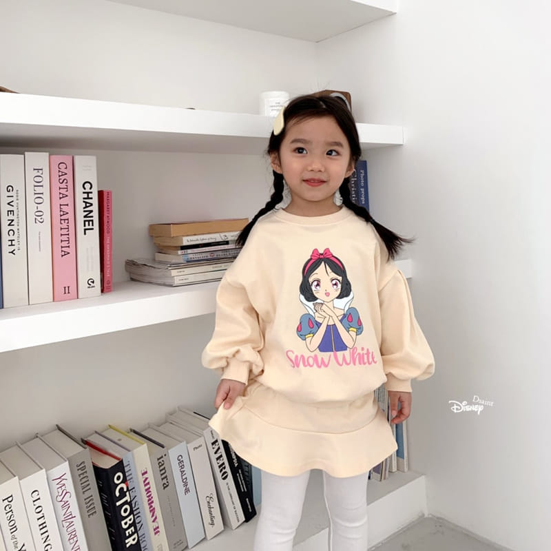 Dsaint - Korean Children Fashion - #kidsstore - Princess Skirt Leggings Top Bottom Set - 7