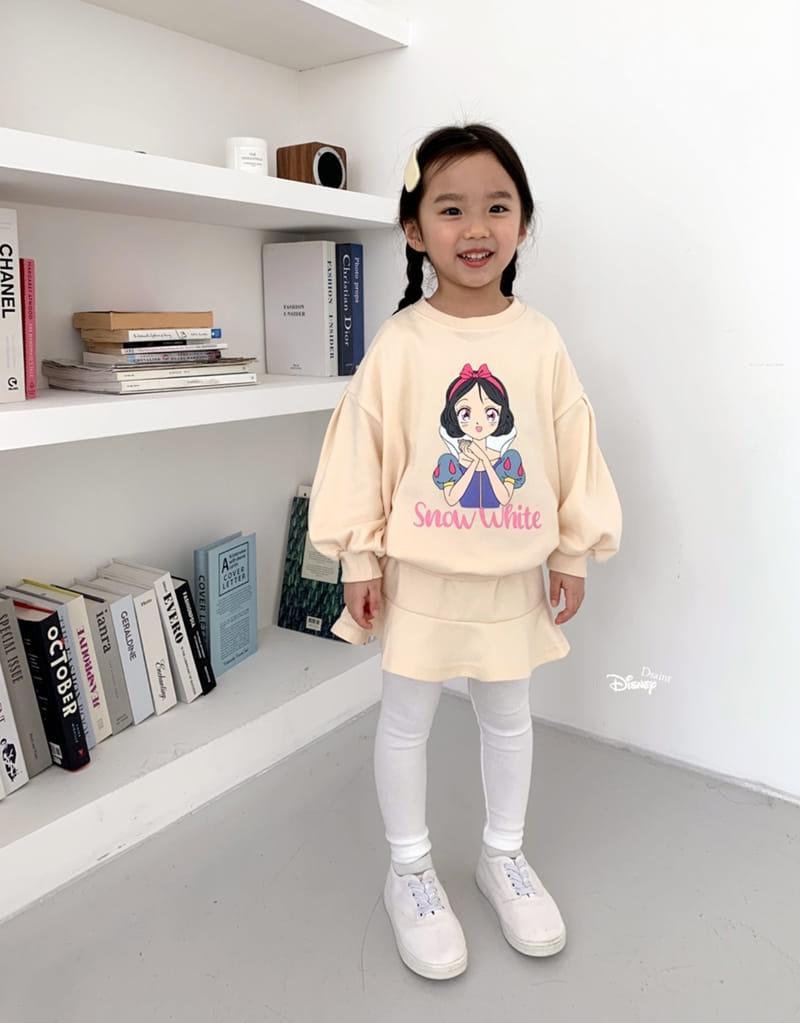 Dsaint - Korean Children Fashion - #kidzfashiontrend - Princess Skirt Leggings Top Bottom Set - 8