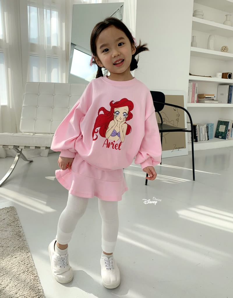 Dsaint - Korean Children Fashion - #littlefashionista - Princess Skirt Leggings Top Bottom Set - 10