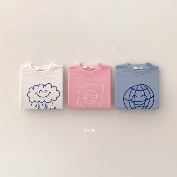Dsaint - Korean Children Fashion - #minifashionista - Drawing Friend Sweatshirt - 2