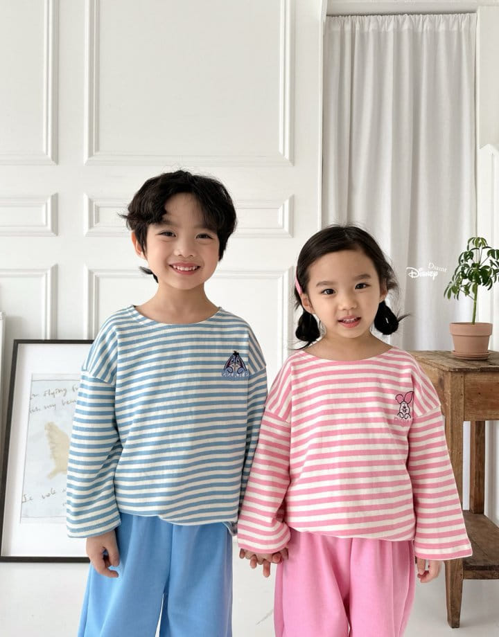 Dsaint - Korean Children Fashion - #minifashionista - Bbaccom Friend Top Bottom Set - 10