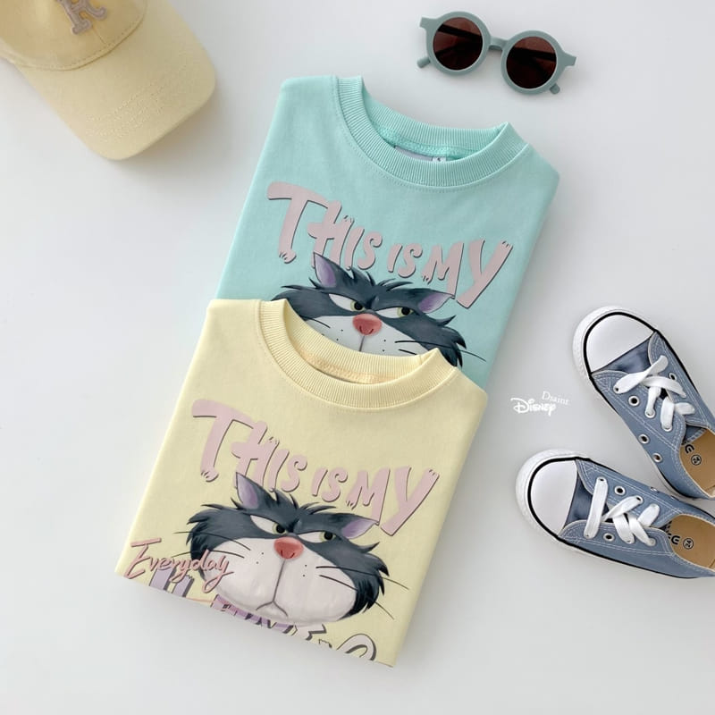 Dsaint - Korean Children Fashion - #todddlerfashion - This My Cat Sweatshirt - 5
