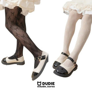 Dudie - Korean Children Fashion - #Kfashion4kids - Ribbon Mesh Stocking