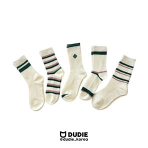 Dudie - Korean Children Fashion - #designkidswear - Clover 5 type Set
