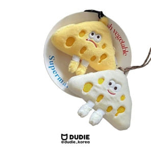 Dudie - Korean Children Fashion - #magicofchildhood - Cheese Coin Key Ring