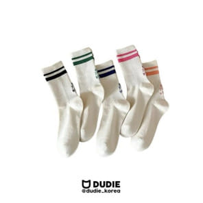 Dudie - Korean Children Fashion - #prettylittlegirls - Letter Color 5 Type Set
