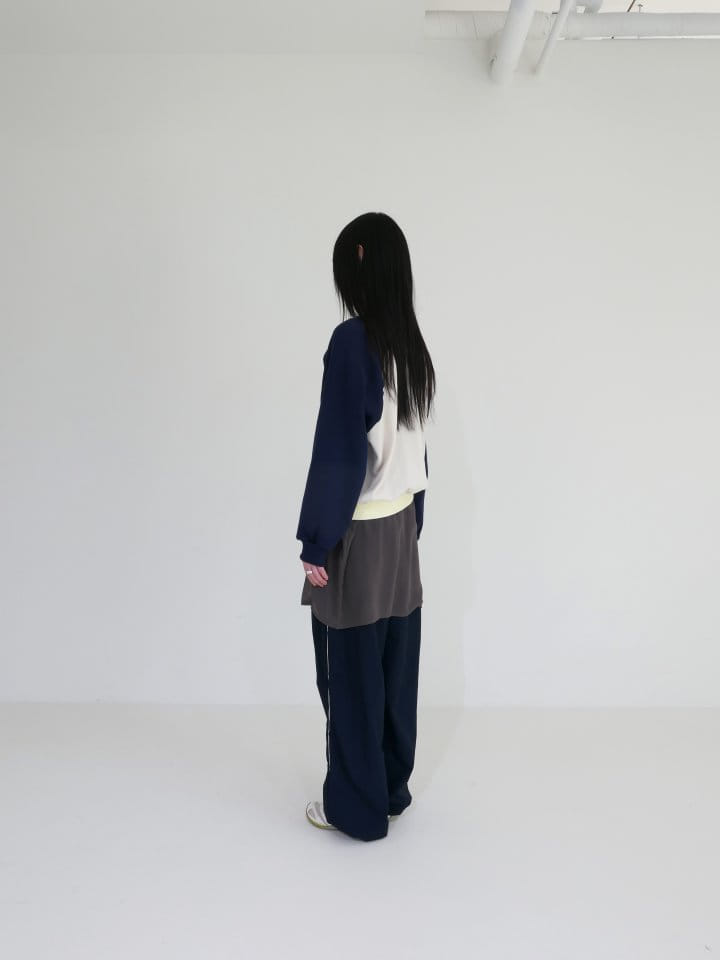 Enten - Korean Women Fashion - #momslook - Bbing Line Pants - 2