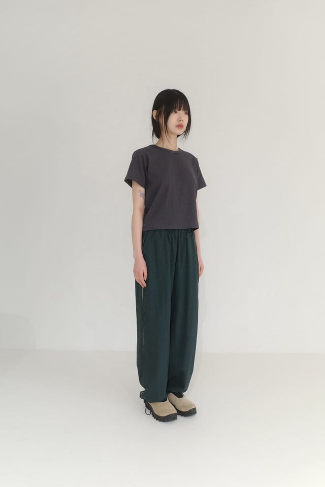 Enten - Korean Women Fashion - #pursuepretty - Bbing Line Pants - 8