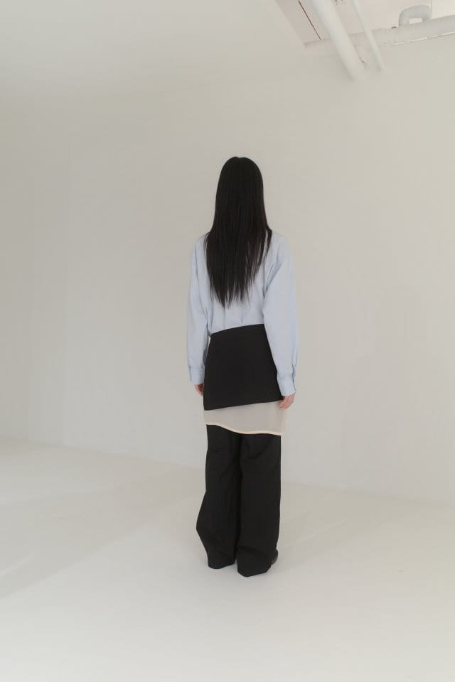 Enten - Korean Women Fashion - #restrostyle - Arc Wrap Pants - 5
