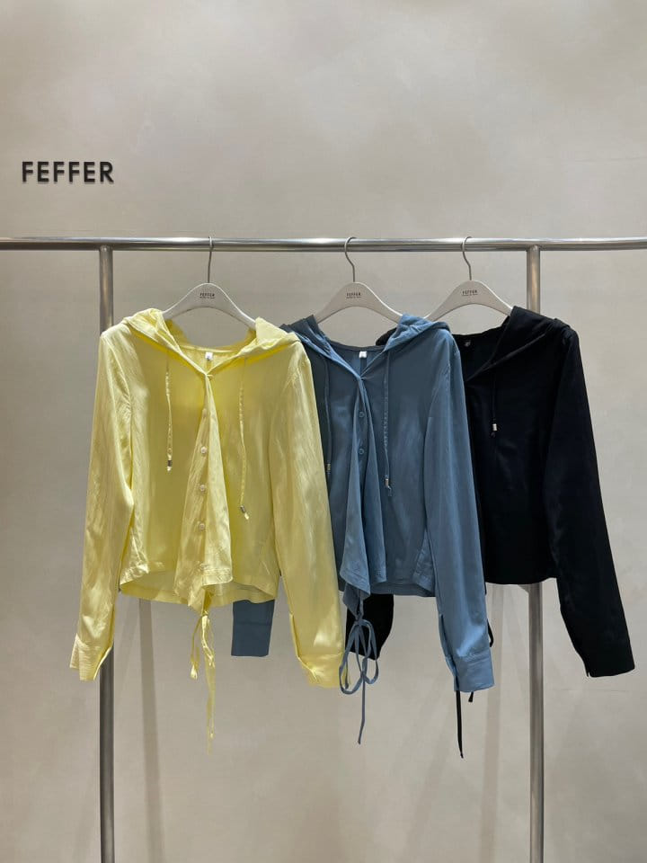 Feffer - Korean Women Fashion - #vintageinspired - Beka Hoody Shirt
