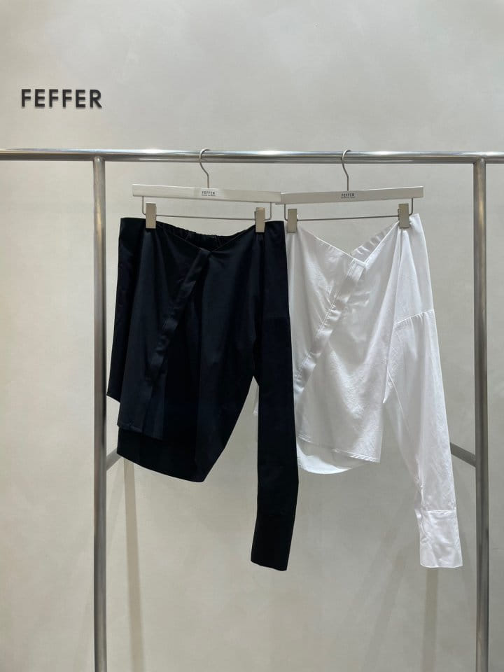 Feffer - Korean Women Fashion - #womensfashion - Low Blouse