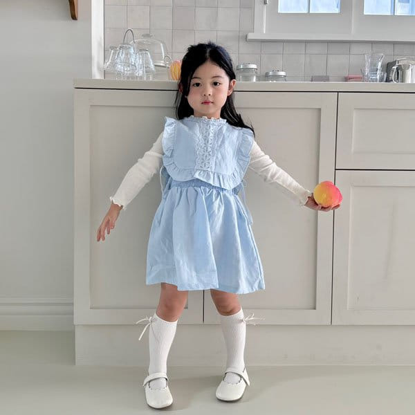 Flower J - Korean Children Fashion - #childofig - Momo Top Bottom Set