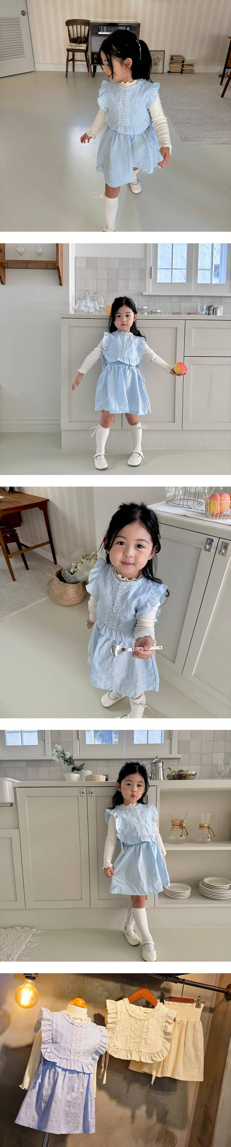 Flower J - Korean Children Fashion - #childrensboutique - Momo Top Bottom Set - 2