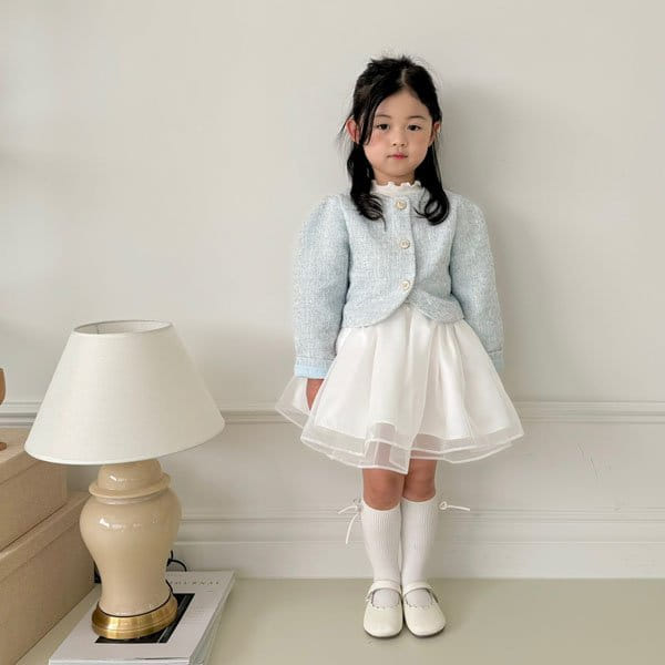 Flower J - Korean Children Fashion - #discoveringself - Tweed Jacket