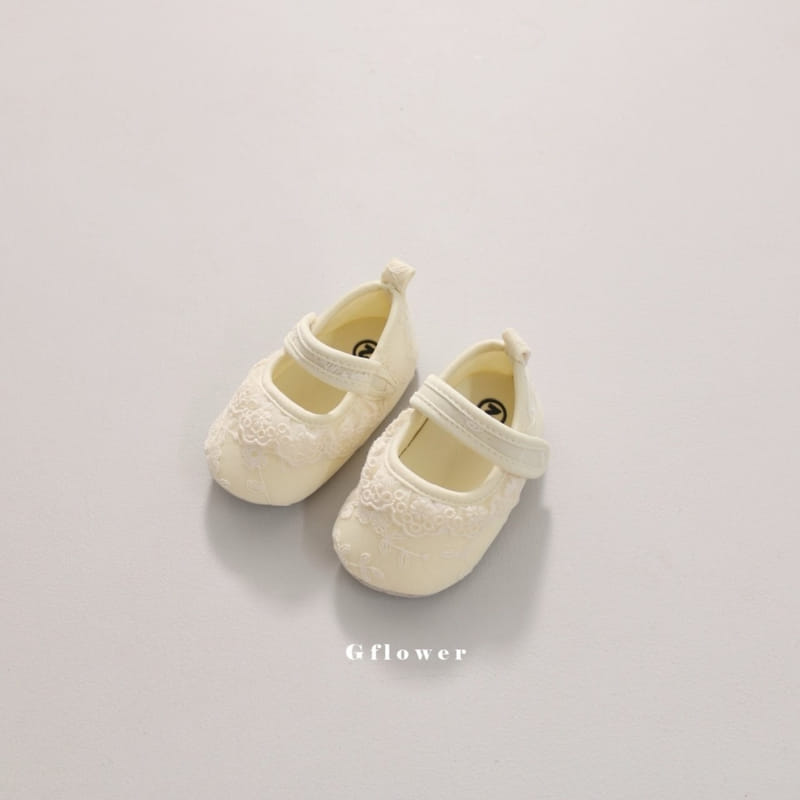 G Flower - Korean Baby Fashion - #babyoninstagram - Baby Lace Shoes - 4