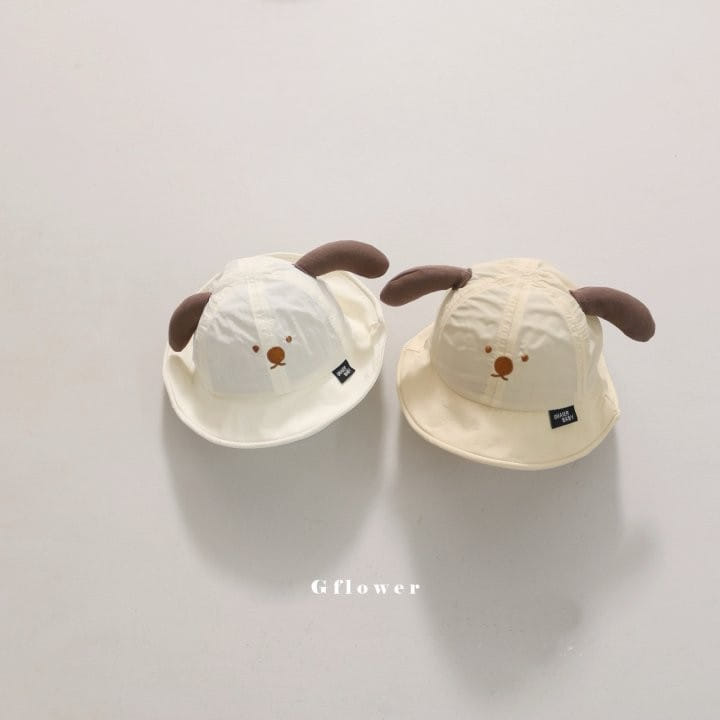 G Flower - Korean Children Fashion - #childrensboutique - Puppy Bucket Hat - 6