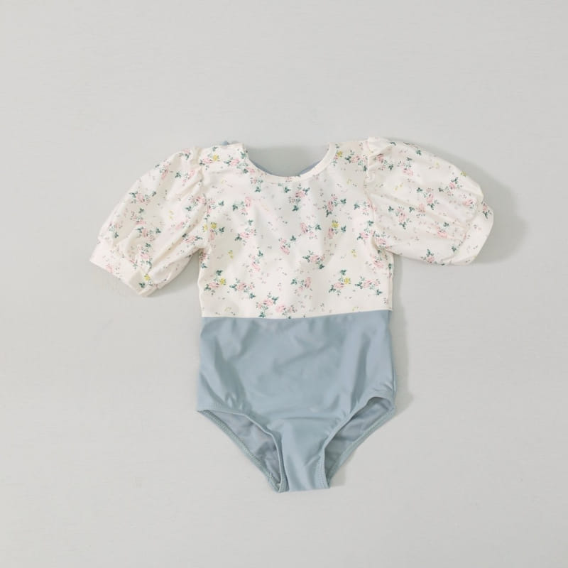 G Flower - Korean Children Fashion - #kidzfashiontrend - Two Tone Swim Suit - 6