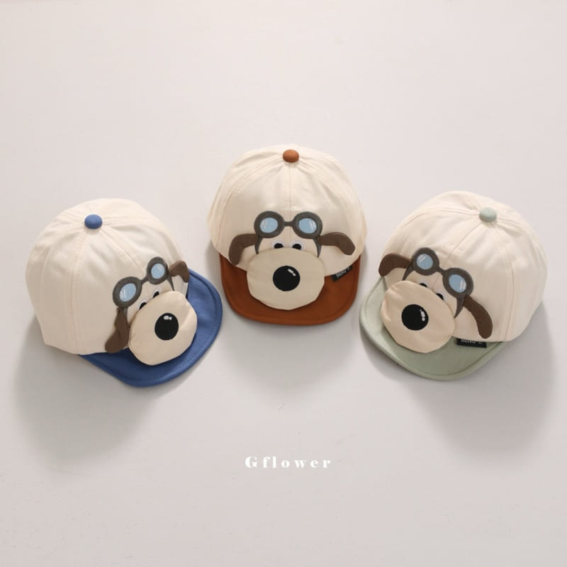 G Flower - Korean Children Fashion - #littlefashionista - Baby Glasses Puppy Ball Cap